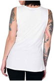 Harley-Davidson Women's Fury Takes Flight Sleeveless Sleep Tank Top, White