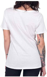 Harley-Davidson Women's Classic Willie G Short Sleeve Lounge Shirt, White