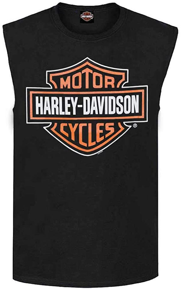 Harley-Davidson Men's Bar & Shield Logo Muscle Shirt Tank Top, Black 30296623