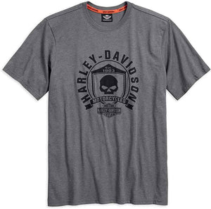 Harley-Davidson Men's Skull & Shield Short Sleeve Graphic Tee 99032-17VM