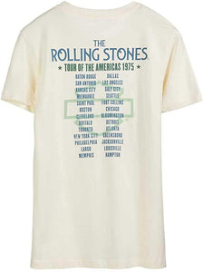 Harley-Davidson Women's Rolling Stones America Tour Short Sleeve Tee - Ivory