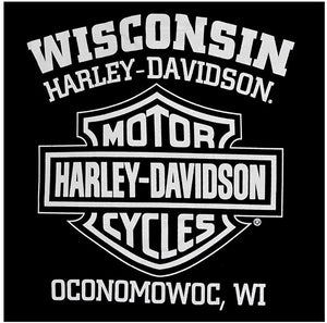 Harley-Davidson Men's T-Shirt, Shovelhead Engine Short Sleeve, Black 30294026