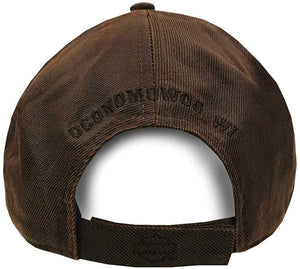 Harley-Davidson Regal Brown Stone Washed Baseball Cap Motorcycle Hat BC111439