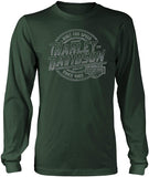 Harley-Davidson Military - Men's Forest Green Graphic Long-Sleeve T-Shirt - RAF Mildenhall | Firepower