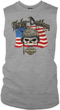 HARLEY-DAVIDSON Men's Muscle Tee - Willie G Flag | Overseas Tour