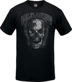 Harley-Davidson Military - Men's Black Skull Graphic T-Shirt - Camp Lemonnier | Freedom of Speech Made in USA