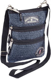 Harley-Davidson Women's Cross-Body Crossbody Sling Purse, Blue Rain 99616-BLUE