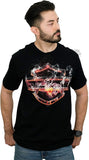 Harley-Davidson Mens Scorcher Smoking B&S Black Short Sleeve T-Shirt