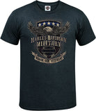 Harley-Davidson Military - Men's Charcoal Graphic T-Shirt - Overseas Tour | Veterans Support