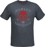 Harley-Davidson Military - Men's Charcoal Graphic Skull Graphic T-Shirt - Camp Arifjan | G Shock